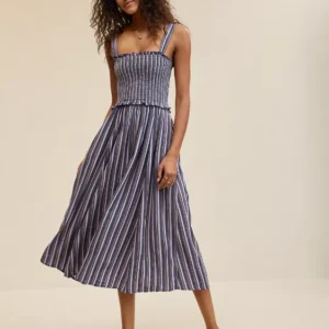 At The Barre Smocked Dress